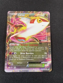LATIAS EX - POKÉMON 85/116 NOIR & BLANC GLACIATION PLASMA FR