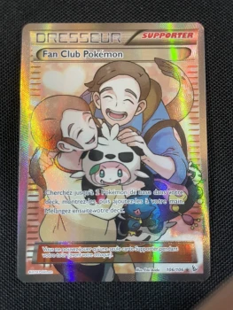 FAN CLUB POKÉMON FULL ART - POKÉMON 106/106 XY 2 ÉTINCELLES NEUF FR.