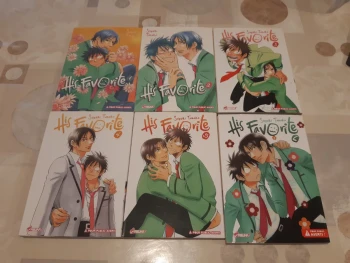 Lot yaoi - his favorite - tomes 1 à 6