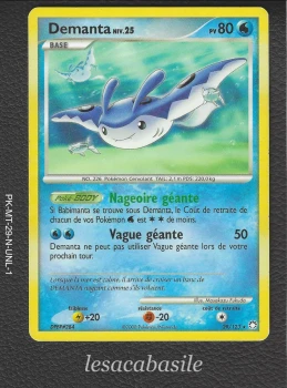 Demanta 29/123 rare - DP Trésors Mystérieux (2008)
