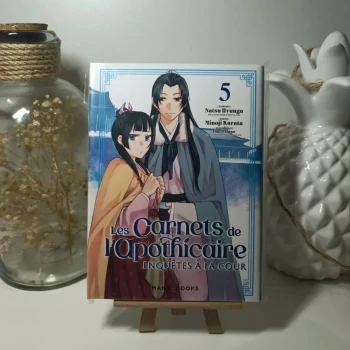 Manga les carnets de l'apothicaire tome 5 édition limitée exclusive comptoir du rêve