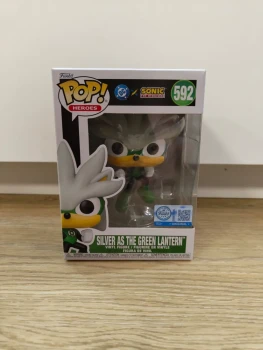 Funko POP 592 Silver As Green Lantern
