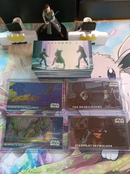 Set topps Star Wars widevision