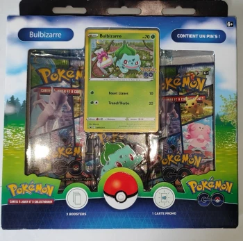 Coffret Pokémon go pin's Bulbizarre