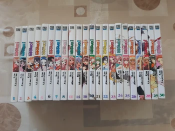 Lot 22 mangas - négima - tomes 1 à 8 + 11 + 14 + 16 et 20 à 30