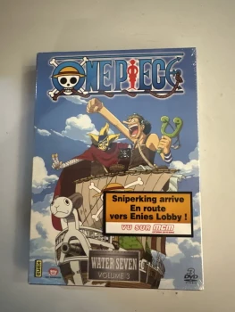 Coffret dvd manga one pièce water seven vol 3 neuf blister