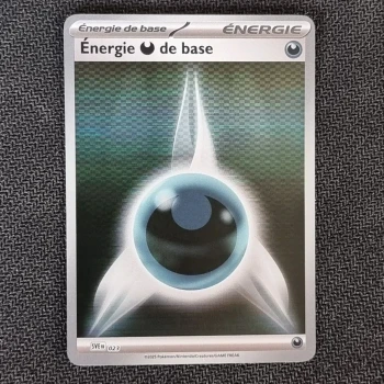 Carte pokemon Energie Obscurité de Base 023 Holo - EV10.5  Flamme Blanche