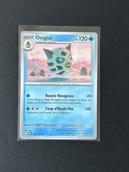 Carte Pokémon - Oniglali 52/167 - Mascarade Crépusculaire
