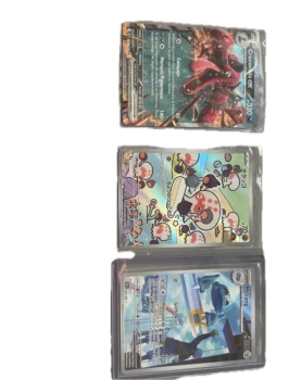 Lot de trois cartes Pokémon