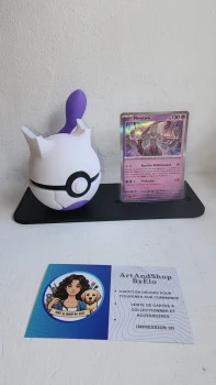 Fan art Pokéball inspirée de mewtwo 💜
