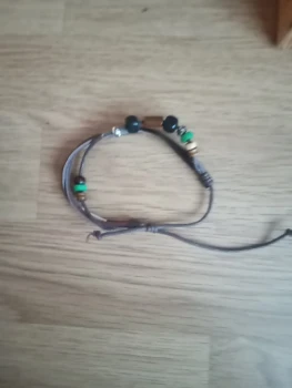 Lot de 4 bracelet en cuir