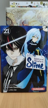 Manga neuf Moi quand je me réincarne en slime tome 21 jamais Lu doublon fnac