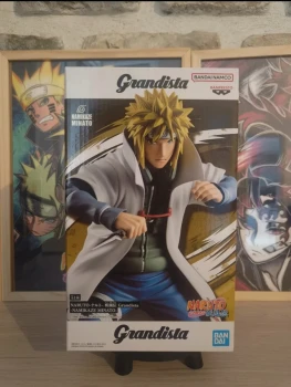 Naruto Shippuden - Banpresto - Grandista - Namikaze Minato - 24 cm - neuve scellée