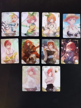 Lot 10 cartes Quintessential Quintuplets – Goddess Story (7 SR + 3 R)