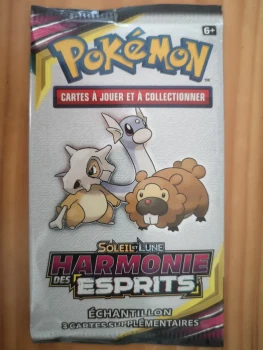 Pokémon Booster Harmonie des Esprits SL11 x3 cartes Pack Loisir Officiel Neuf Scellé 🎁 Edition 2018 - Spécial Collectionneur