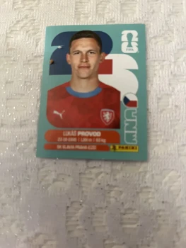Sticker panini Coupe du monde 2026 Lukas Provod neuve