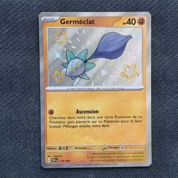 Carte pokemon Germéclat 179/091 SHINY - EV4.5  Destinées de Paldea (2024)