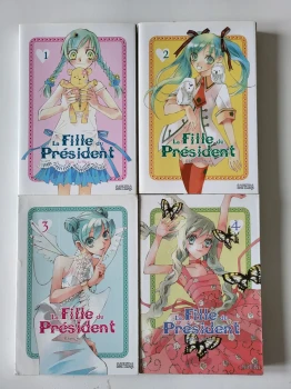 La Fille Du Président Intégrale : Tome 1 À 4 (Manga De Su-Yeon Rhim)