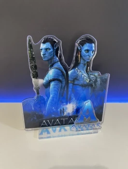 Stand acrylique film avatar