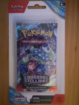 Pokémon Booster Couronne Stellaire EV07 Officiel Neuf sous blister Scellé 🎁