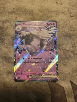 Carte pokemon Tomberro ex promo 162