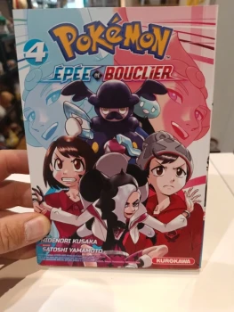 Manga Pokémon épée et bouclier tome 4