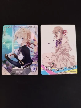 Lot 2 cartes Violet Evergarden – Goddess Story (1 SR + 1 R)