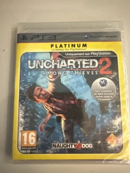 Jeu ps3 uncharted 2 platinum neuf blister