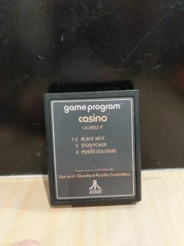 Casino – Atari 2600 – Très bon état