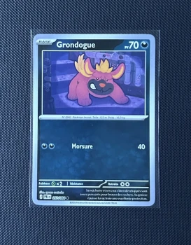 Carte Pokémon - Grondogue 57/84 - Reverse - Nuit Noire