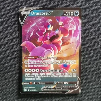 Carte pokemon Drascore V 118/196 - EB11  Origine perdue (2022)