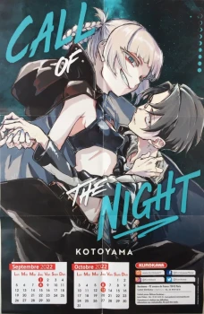 Poster Manga Shonen Call of the night Kurokawa