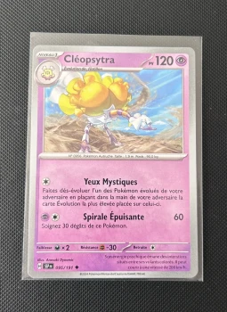 Carte Pokémon - Cléopsytra 95/191 - Étincelle Déferlante