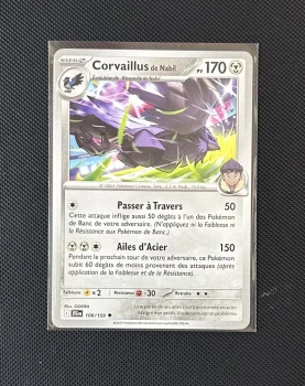 Carte Pokémon - Corvaillus de Nabil 108/159 - Aventure Ensemble
