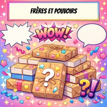 Paquet Mystère Manga – Frères et Pouvoirs