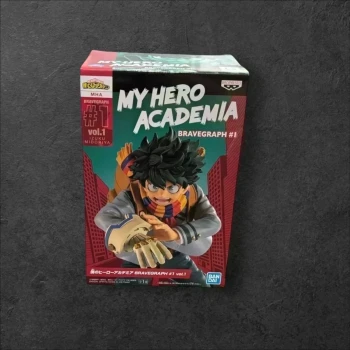 Figurine Izuku - My Hero Academia - bravegraph vol. 1 (Banpresto) - 14 cm