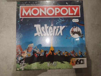 Jeu Monopoly Hasbro Winning moves  - Édition collector 60 ans - Astérix FR