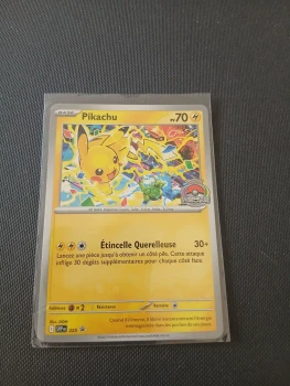 Pikachu 225 promo écarlate et violet