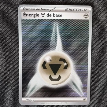 Carte pokemon Energie Métal de Base 024 Holo - EV10.5  Flamme Blanche