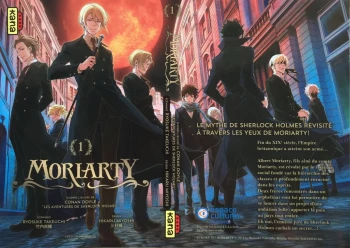 Goodies Manga Shonen Moriarty Jaquette Alternative Collection Kana