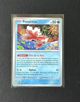 Carte Pokémon - Poissirène 44/167 - Mascarade Crépusculaire
