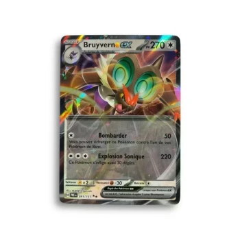 Carte Pokémon— Bruyverne ex— 091/131—évolutions prismatiques