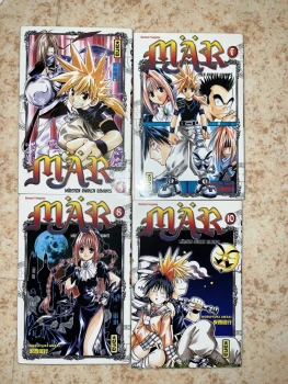 Vends un lot de manga "Mär" les tomes 4, 7, 8 et 10