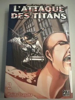 Manga l attaque des titans vol 2 neuf