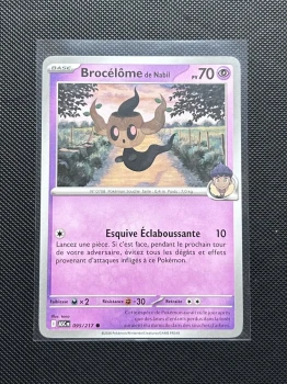 Carte Pokémon - Brocélôme de Nabil 95/217 - Héros Transcendants
