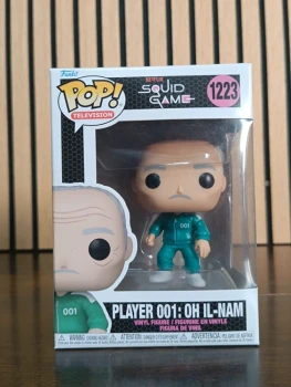 Funko Pop Squid Game Oh Il-Nam 1223 – Joueur 001 avec boîte