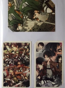 Goodies Manga Seinen L'attaque des titans SNK Carte Collection Pika