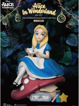 Alice in wonderland figurine