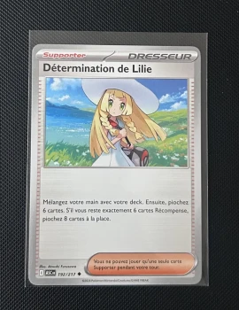 Carte Pokémon - Détermination de Lilie 192/217 - Héros Transcendants