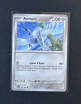 Carte Pokémon - Airmure 60/84 - Nuit Noire